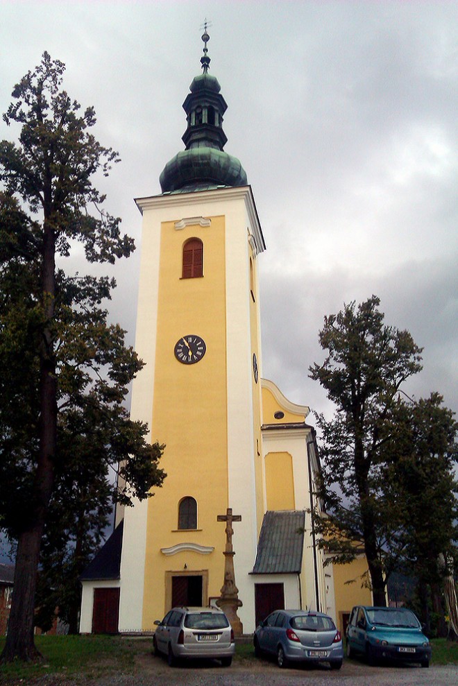 Kostel Narození Panny Marie, Nový Malín, Česká republika