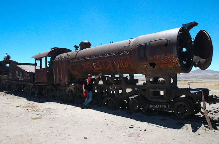 Hřbitov vlaků, Bolívie