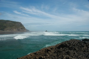 Karekare Beach, Nový Zéland