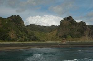 Karekare Beach, Nový Zéland