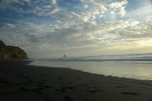 Karekare Beach, Nový Zéland