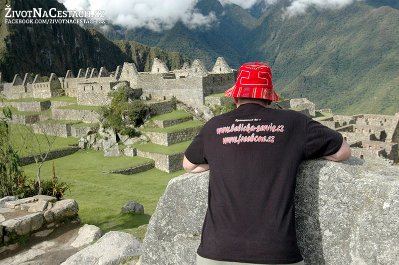 Machu Picchu - poděkování sponzorům Belička servis a společnosti Freebone