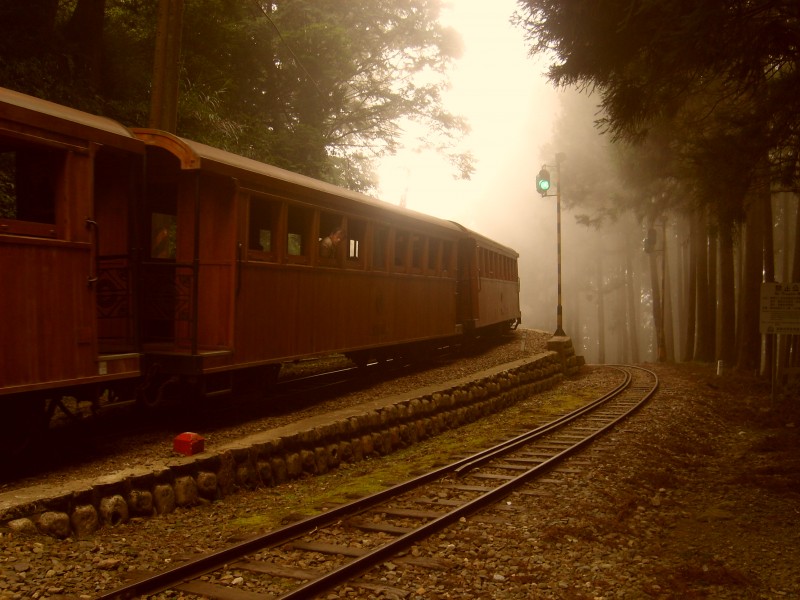 Lesní železnice, Alishan, Taiwan
