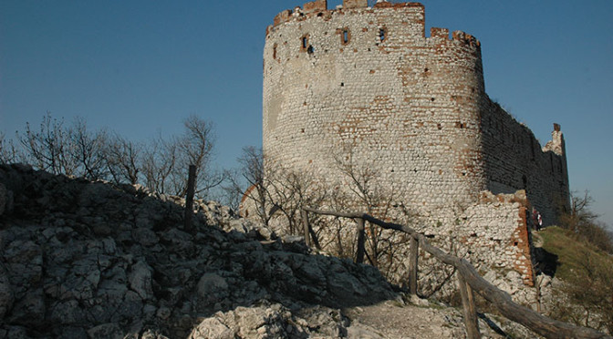 Zřícenina hradu Děvičky, Pálava, Pavlovské vrchy