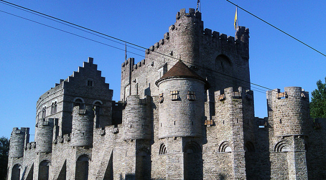 Gravensteen, Gent, Belgie