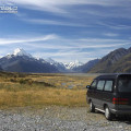 Život na cestách - Mount Cook National Park, Nový Zéland