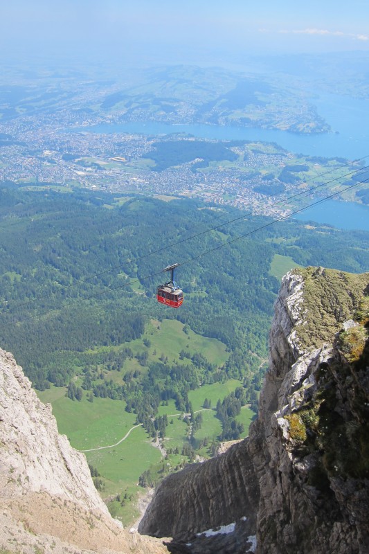 Lanovka Pilatus Kulm - Frankmüntegg