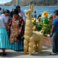 Jezero Titicaca - bolivijská strana jezera