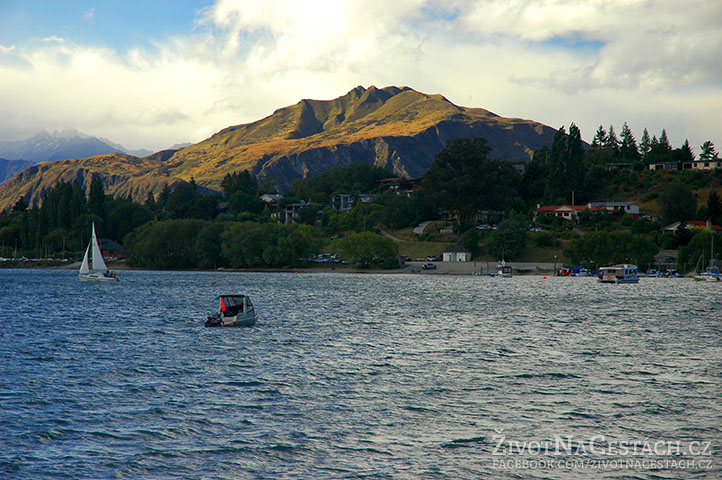 Jezero ve Wanaka, Nový Zéland