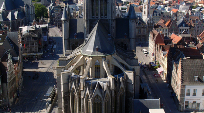 Kostel svatého Mikuláše, Gent, Belgie
