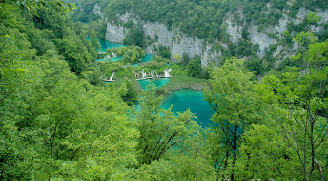 Národní park Plitvická jezera – místa, kudy kráčel Vinnetou