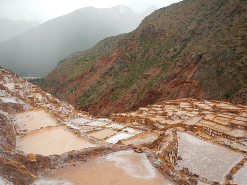 Solné jezírka Maras, Peru