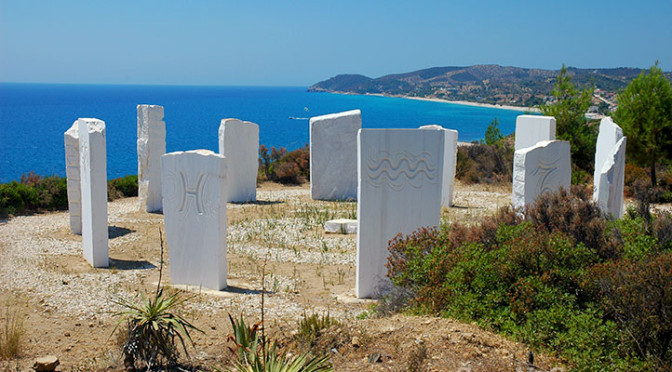 The Crown of Limenaria aneb Koruna Limenárie, ostrov Thassos, Řecko