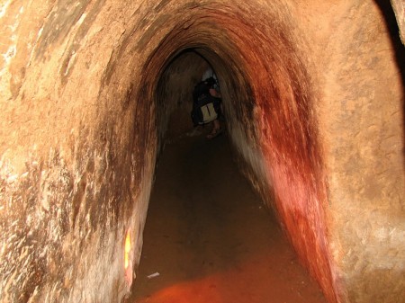 Tunel upravený pro turisty