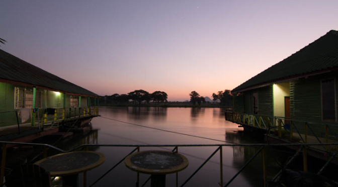 Sam’s River Rafthouse, Kanchanaburi, Thajsko