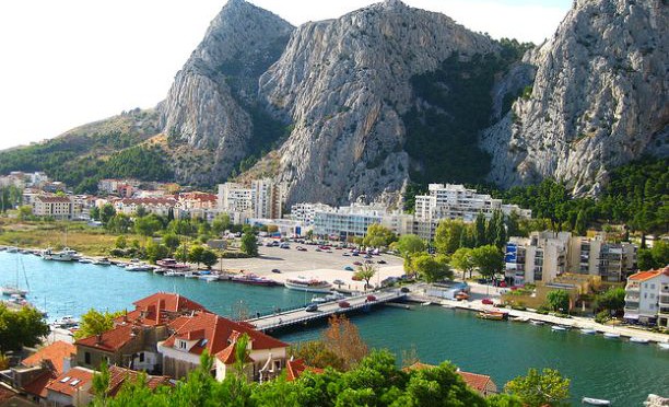 Omiš – město plné přírodních skvostů a netradičních zajímavostí, Chorvatsko