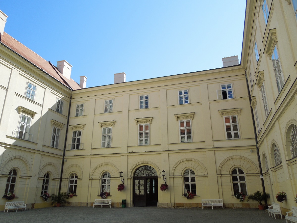 Nádvoří zámku v Boskovicích