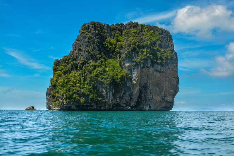 Cesta z Ao Nang na ostrov Ko Poda, Thajsko