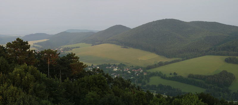 Mohyla Milana Rastislava Štefánika, Slovensko - panorama