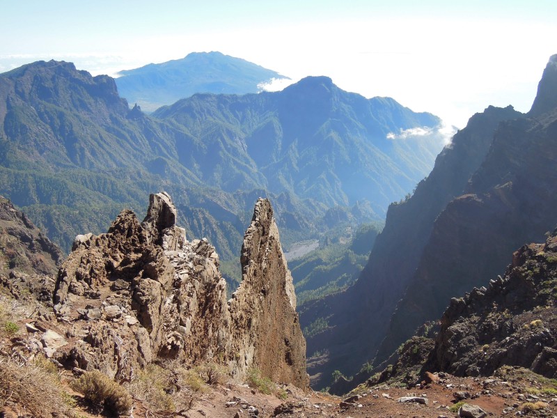 Pohled do Caldera de Taburiente