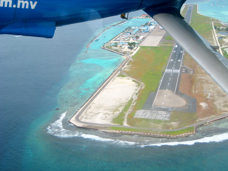 Mezinárodní letiště Male, Maledivy.