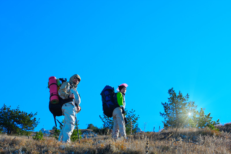 Hiking in the Crimea mountains