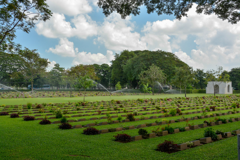 Spojenecký hřbitov Don Rak, Kanchanaburi, Thajsko