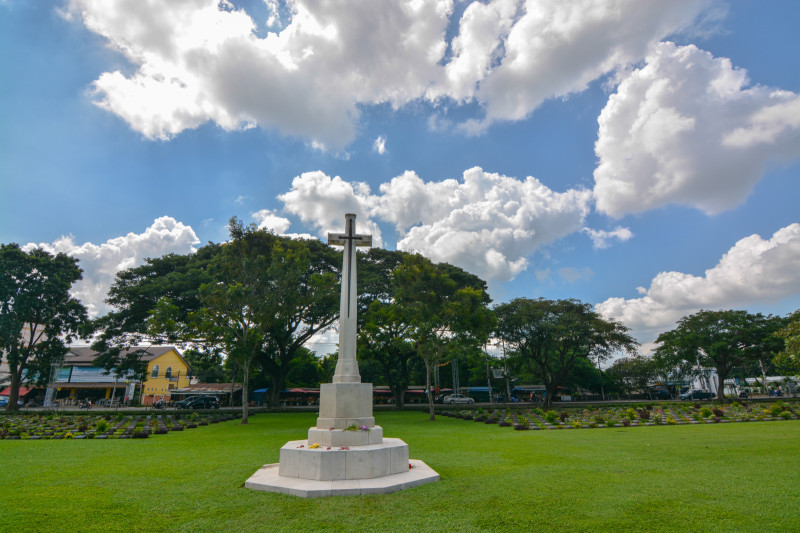 Spojenecký hřbitov Don Rak, Kanchanaburi, Thajsko