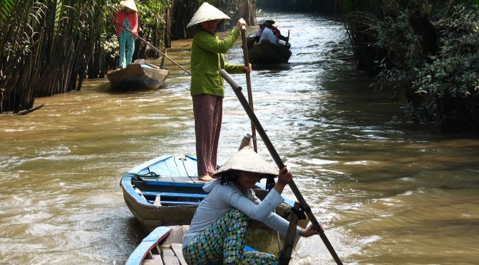 Provoz v deltě Mekongu