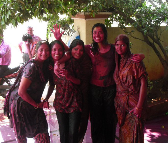Oslavy Holi v Indickém Hyderabadu Autorka: Geetanjali Uparity