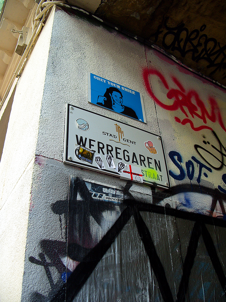 Graffitistraatje Gent