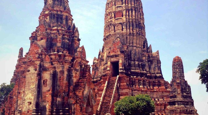 Zmoklé dobrodružství, Ayutthaya, Thajsko