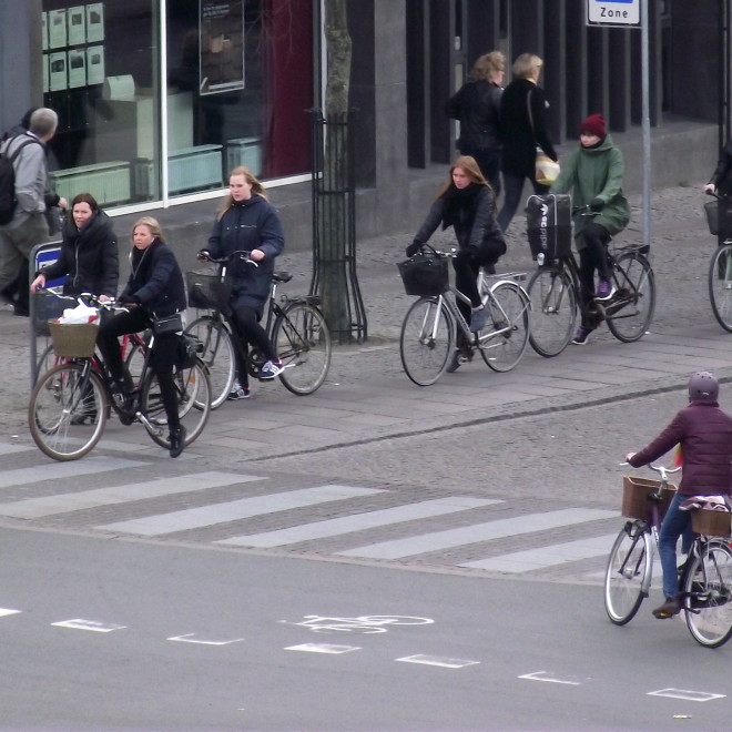 Odense - cyklistika je součástí každodenního života místních