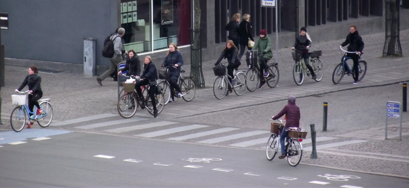 Odense - cyklistika je součástí každodenního života místních