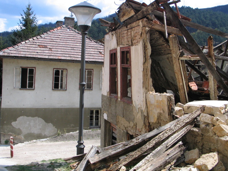 Stopy války v Jajce.