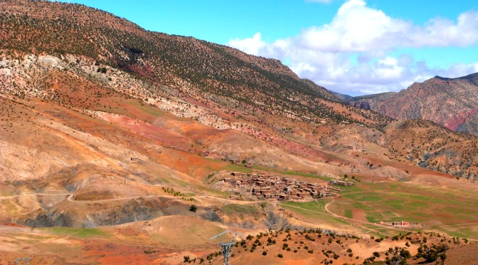 Putování po národním parku Toubkal, Maroko