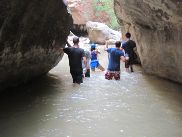 Zion, potok, USA