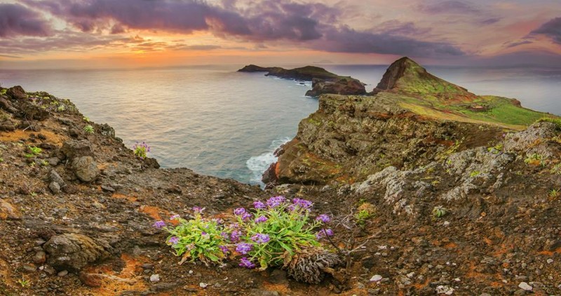 Ponta de Sao Lourenço, Madeira, Portugalsko 