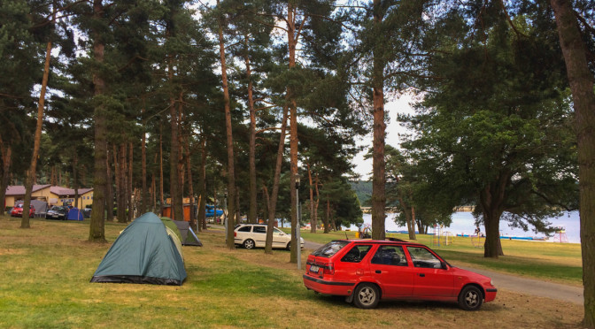 Camping Vranovská pláž, Vranovská přehrada