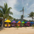 New Hut Bungalow, Lamai, Ko Samui, Thajsko