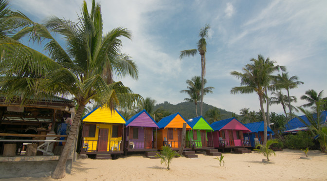 New Hut Bungalow, Lamai, Ko Samui, Thajsko