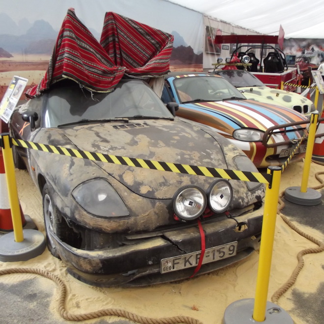 Fiat Barchetta z Afrického speciálu Top Gear