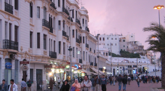 Život města Tanger, brány do Maroka