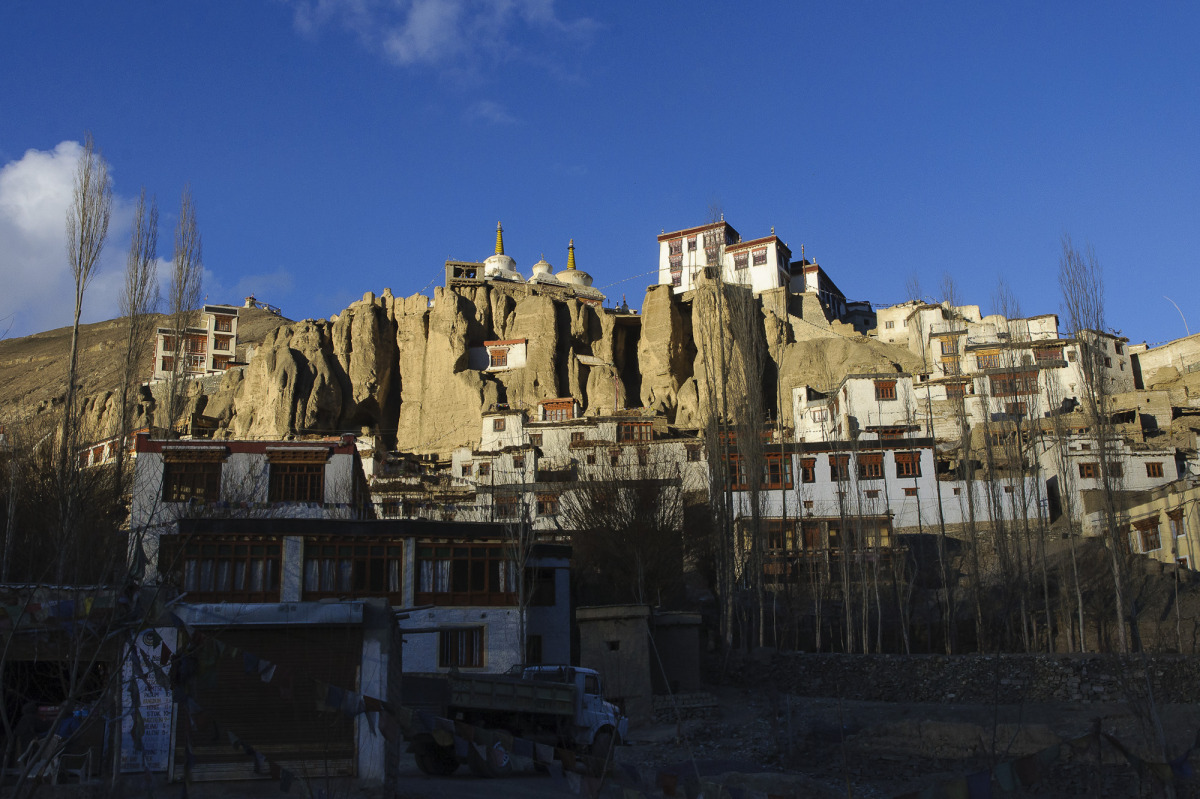 Chrám ve vesnici Lama Juru – největší v Ladaku