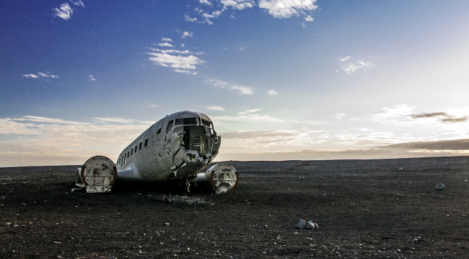 Na Island za vrakem letadla Douglas DC-3 Dakota