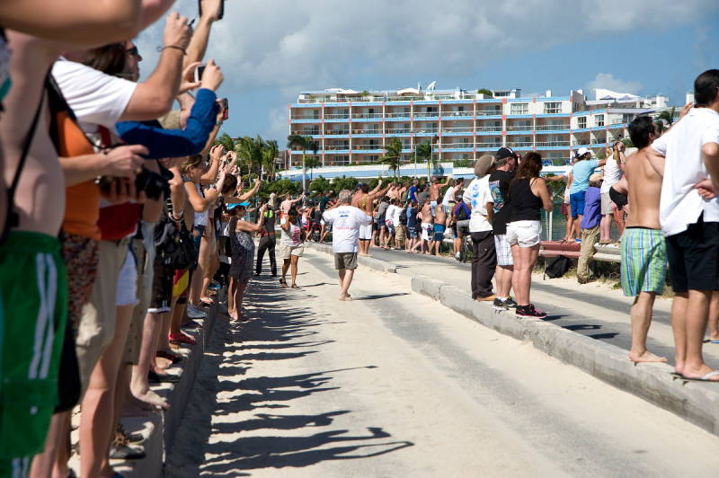 Maho Beach, St. Marteen (Svatý Martin).