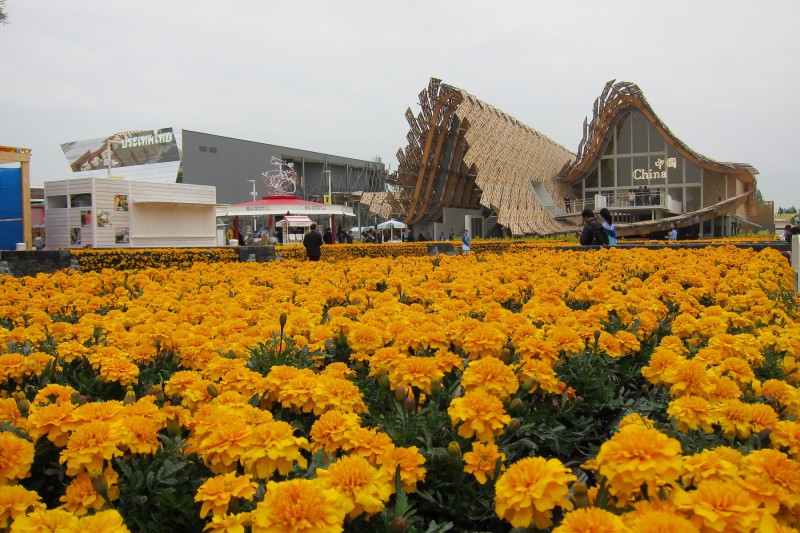 Čínský pavilon, Expo 2015