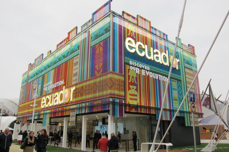 Ekvádorský pavilon, Expo 2015