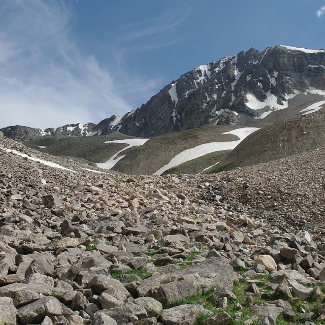 Kyrgyzstán, Kyrgyzský hřeben, hory