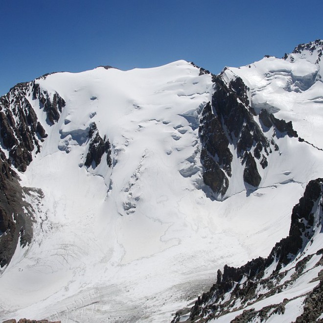 Kyrgyzstán, Kyrgyzský hřeben, hory